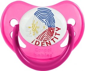 Empreinte My Identity Philippines Tétine Physiologique Rose phosphorescente