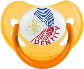 Empreinte My Identity Philippines Tétine Physiologique Jaune phosphorescente