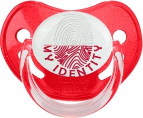 Empreinte My Identity Pologne Sucete Physiologique Rouge à paillette