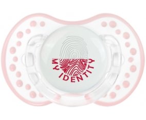 Empreinte My Identity Pologne Tétine LOVI Dynamic Retro-blanc-rose-tendre classique