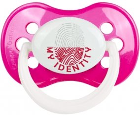 Empreinte My Identity Pologne Sucette Anatomique Rose foncé classique