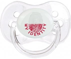 Empreinte My Identity Pologne Sucette Cerise Transparent classique