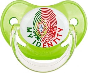 Empreinte My Identity le Portugal Sucette Physiologique Vert classique