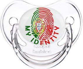 Empreinte My Identity le Portugal Sucette Physiologique Transparent classique