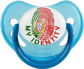 Empreinte My Identity le Portugal Sucette Physiologique Bleue phosphorescente