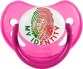 Empreinte My Identity le Portugal Sucette Physiologique Rose phosphorescente