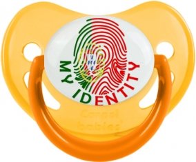 Empreinte My Identity le Portugal Sucette Physiologique Jaune phosphorescente