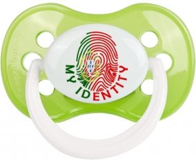 Empreinte My Identity le Portugal Tétine Anatomique Vert classique