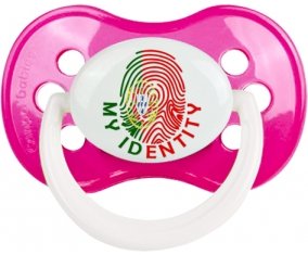 Empreinte My Identity le Portugal Tétine Anatomique Rose foncé classique