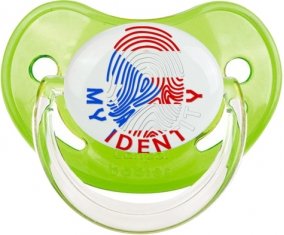 Empreinte My Identity Porto Rico Sucette Physiologique Vert classique