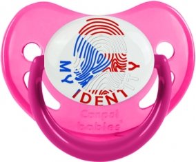 Empreinte My Identity Porto Rico Sucette Physiologique Rose phosphorescente