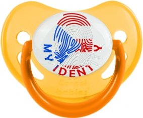 Empreinte My Identity Porto Rico Sucette Physiologique Jaune phosphorescente