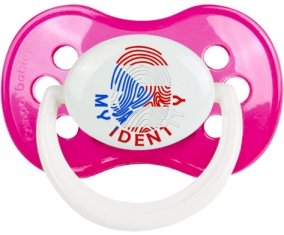 Empreinte My Identity Porto Rico Sucette Anatomique Rose foncé classique