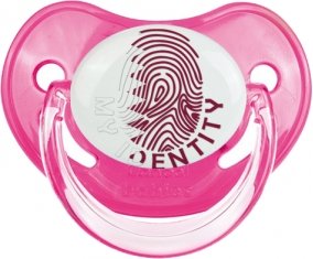 Empreinte My Identity Qatar Tétine Physiologique Rose classique