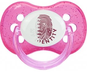Empreinte My Identity Qatar Sucete Cerise Rose à paillette