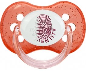 Empreinte My Identity Qatar Sucete Cerise Rouge à paillette