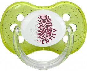 Empreinte My Identity Qatar Sucete Cerise Vert à paillette
