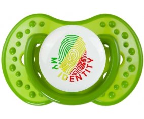 Empreinte My Identity République du Congo Tétine LOVI Dynamic Vert classique