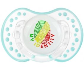 Empreinte My Identity République du Congo Tétine LOVI Dynamic Retro-blanc-lagon classique
