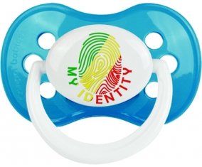 Empreinte My Identity République du Congo Sucette Anatomique Cyan classique