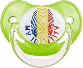 Empreinte My Identity Roumanie Sucette Physiologique Vert classique