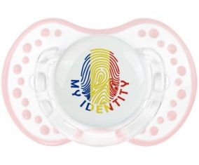Empreinte My Identity Roumanie Sucette LOVI Dynamic Retro-blanc-rose-tendre classique