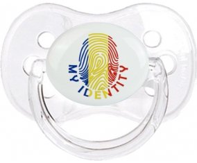 Empreinte My Identity Roumanie Sucette Cerise Transparent classique