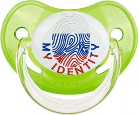 Empreinte My Identity Russie Tétine Physiologique Vert classique