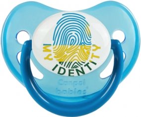 Empreinte My Identity Rwanda Sucete Physiologique Bleue phosphorescente