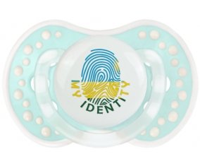 Empreinte My Identity Rwanda Tétine LOVI Dynamic Retro-turquoise-lagon classique