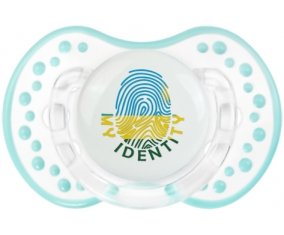 Empreinte My Identity Rwanda Tétine LOVI Dynamic Retro-blanc-lagon classique