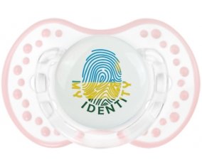 Empreinte My Identity Rwanda Tétine LOVI Dynamic Retro-blanc-rose-tendre classique