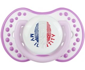 Empreinte My Identity Saint Barthlemy Sucette LOVI Dynamic Blanc-mauve classique