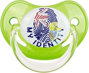 Empreinte My Identity Sainte-Hélène Sucette Physiologique Vert classique