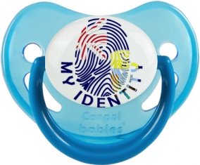 Empreinte My Identity Sainte-Hélène Sucette Physiologique Bleue phosphorescente