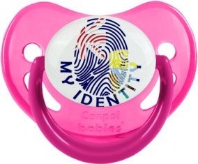 Empreinte My Identity Sainte-Hélène Sucette Physiologique Rose phosphorescente