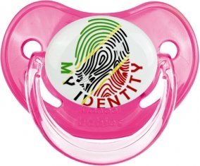 Empreinte My Identity Saint-Christophe-et-Niévès Tétine Physiologique Rose classique