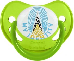 Empreinte My Identity Sainte-Lucie Sucete Physiologique Vert phosphorescente