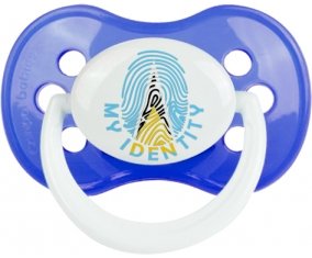 Empreinte My Identity Sainte-Lucie Sucette Anatomique Bleu classique