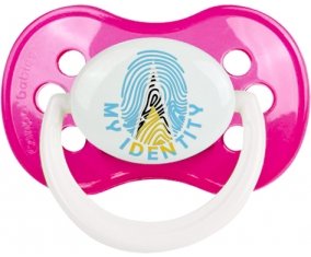 Empreinte My Identity Sainte-Lucie Sucette Anatomique Rose foncé classique