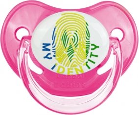Empreinte My Identity Saint-Vincent-et-les-Grenadines Tétine Physiologique Rose classique
