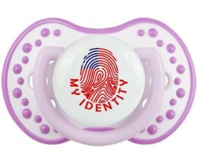 Empreinte My Identity Samoa Tétine LOVI Dynamic Blanc-mauve classique