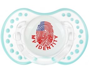 Empreinte My Identity Samoa Tétine LOVI Dynamic Retro-blanc-lagon classique