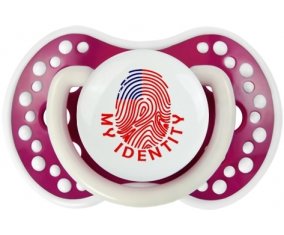 Empreinte My Identity Samoa Tétine LOVI Dynamic Fuchsia phosphorescente