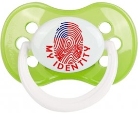 Empreinte My Identity Samoa Sucette Anatomique Vert classique