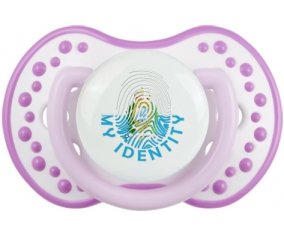 Empreinte My Identity Saint Marin Sucette LOVI Dynamic Blanc-mauve classique
