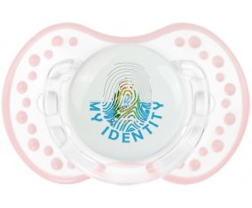 Empreinte My Identity Saint Marin Sucette LOVI Dynamic Retro-blanc-rose-tendre classique