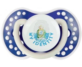 Empreinte My Identity Saint Marin Sucette LOVI Dynamic Bleu-marine phosphorescente