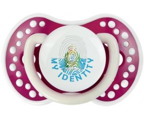 Empreinte My Identity Saint Marin Sucette LOVI Dynamic Fuchsia phosphorescente