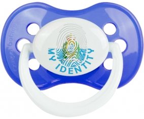 Empreinte My Identity Saint Marin Tétine Anatomique Bleu classique